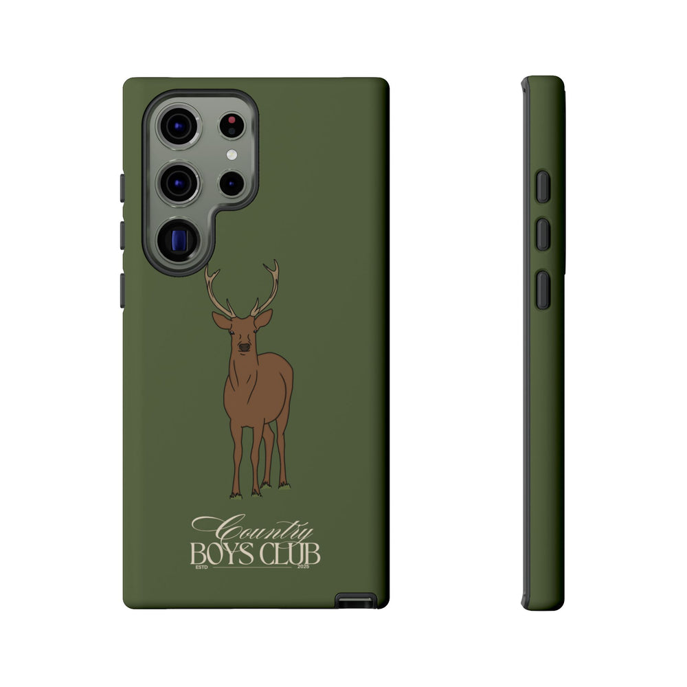 Green Country Boys Club Deer Stalking Case  | CGC x Country Cases