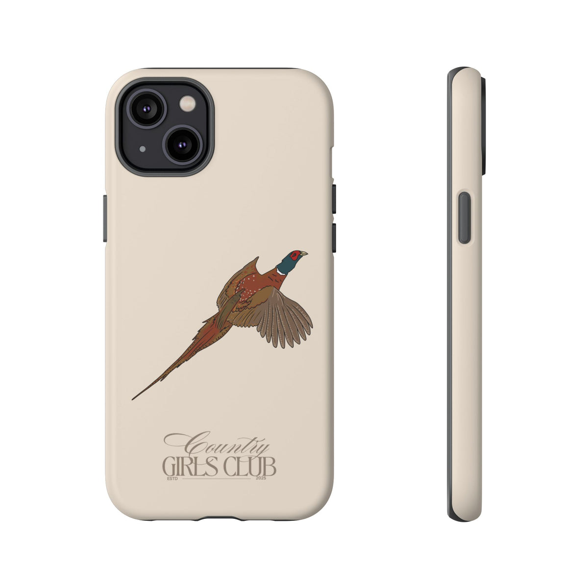 Beige 'Girls Pheasant' Case  | CGC x Country Cases