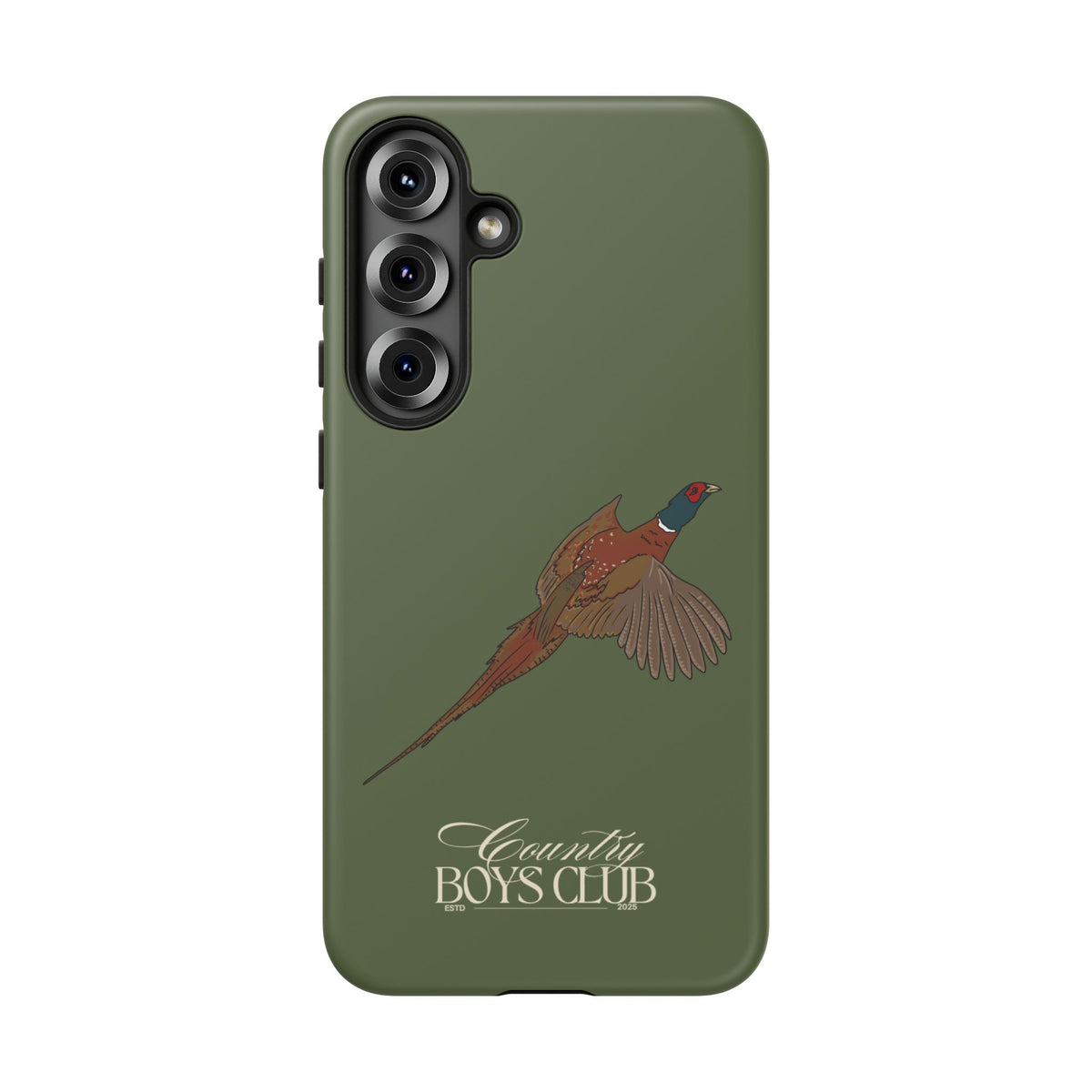 Green Country Boys Club Pheasant Case  | CGC x Country Cases