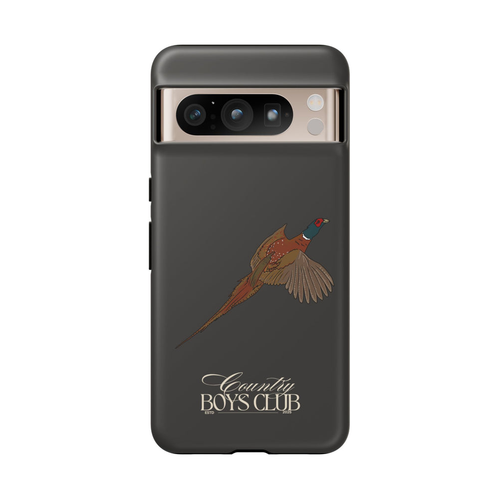 Charcoal 'Country Boys Club Pheasant' Case  | CGC x Country Cases