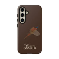 Chestnut Brown 'Country Boys Club Pheasant' Case  | CBC x Country Cases