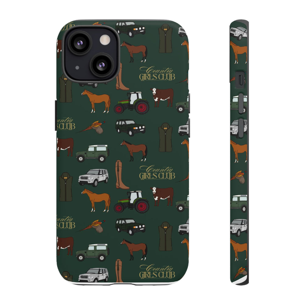 Green Country Girls Club x Country Cases iPhone Case