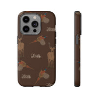 Chestnut Brown 'Boys Stags & Pheasants' Case  | CBC x Country Cases