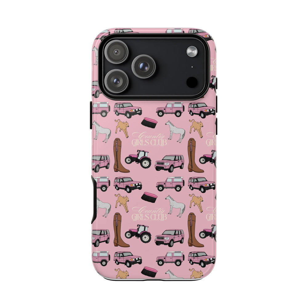 Pink Country Girls Club x Country Cases iPhone Case