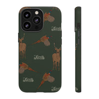 Field Green 'Boys Stags & Pheasants' Case  | CBC x Country Cases