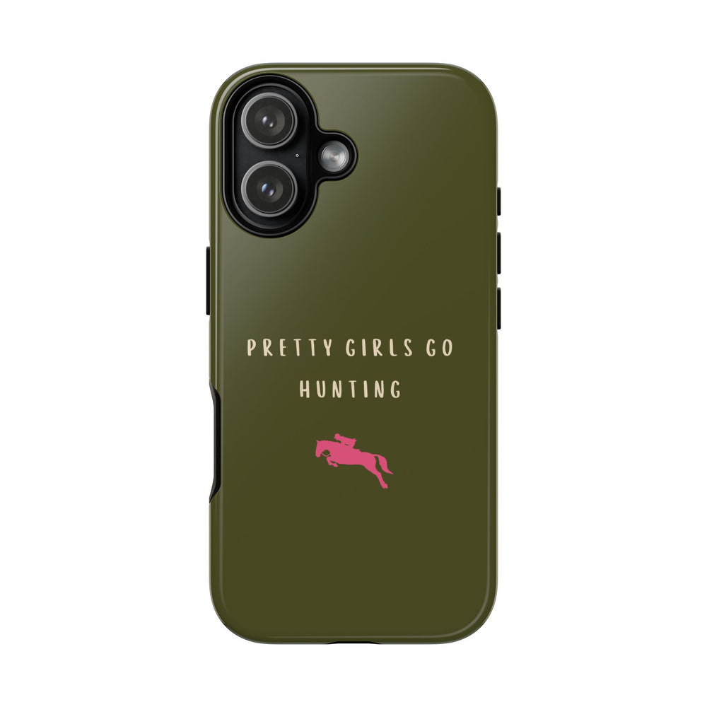 Green & Pink 'Pretty Girls Go Hunting' (Horse)