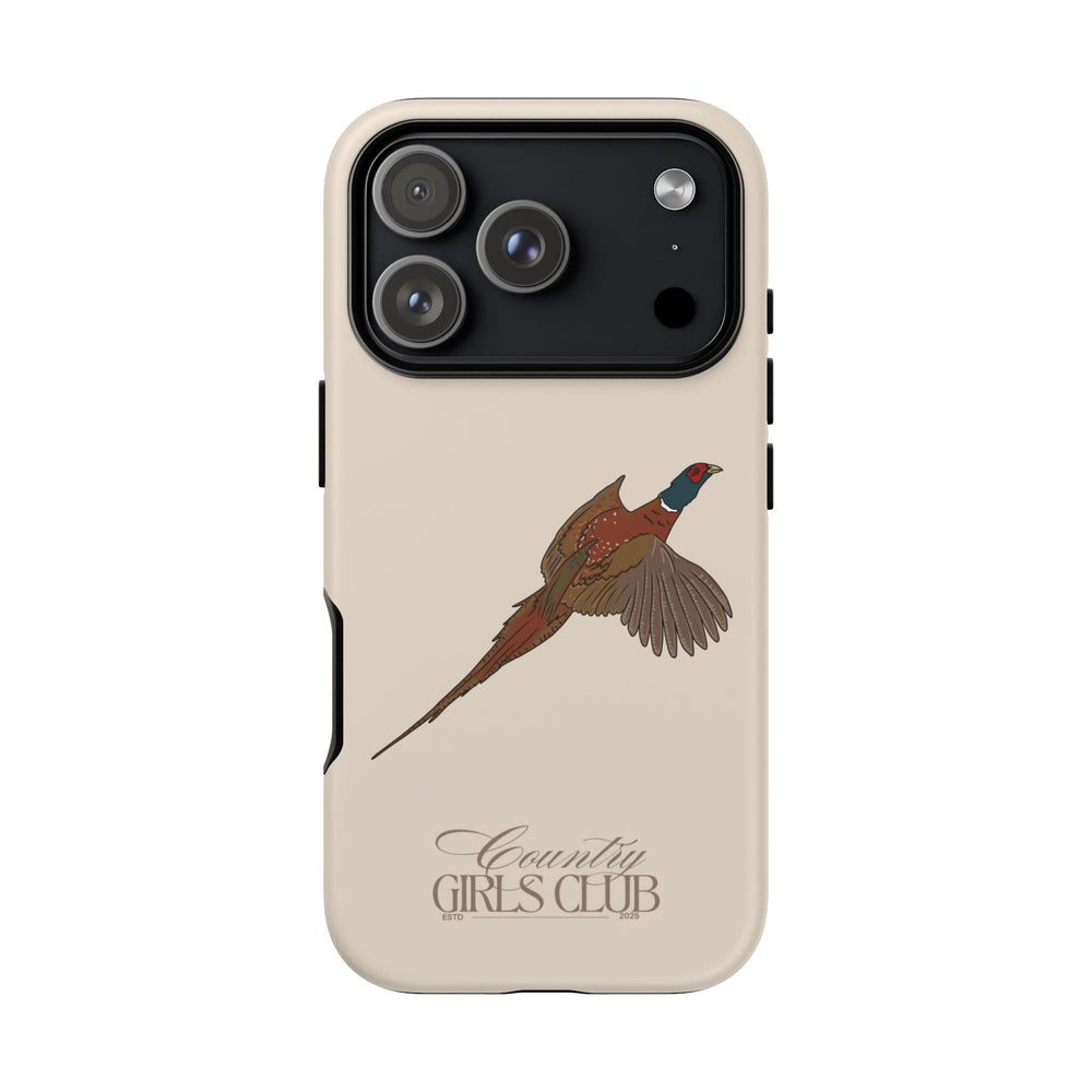 Beige 'Girls Pheasant' Case  | CGC x Country Cases