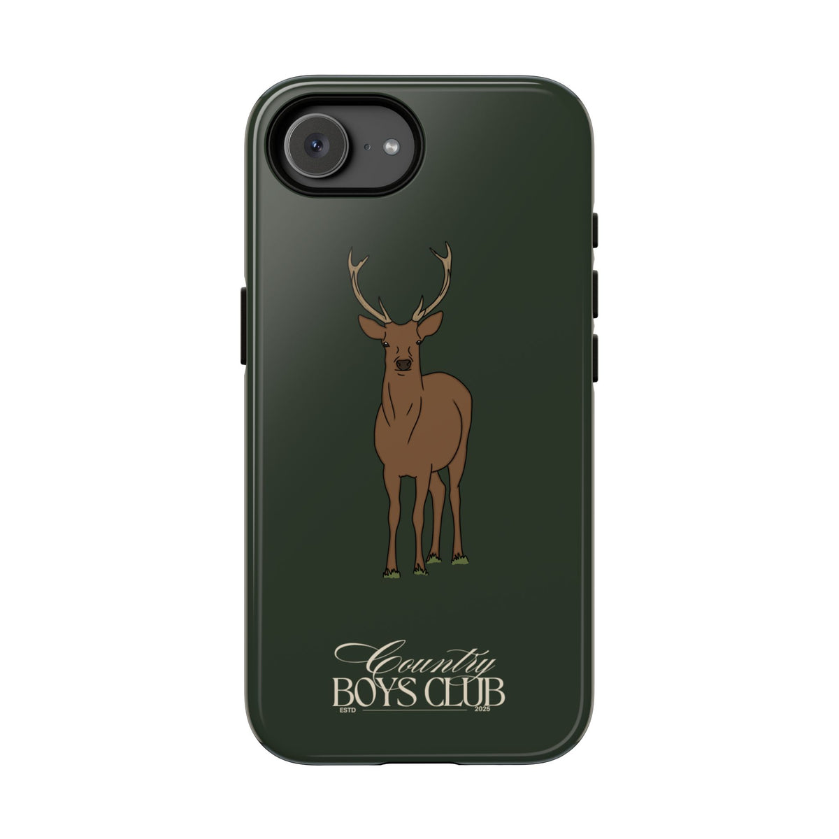 Field Green 'Country Boys Club Stag' Case  | CGC x Country Cases