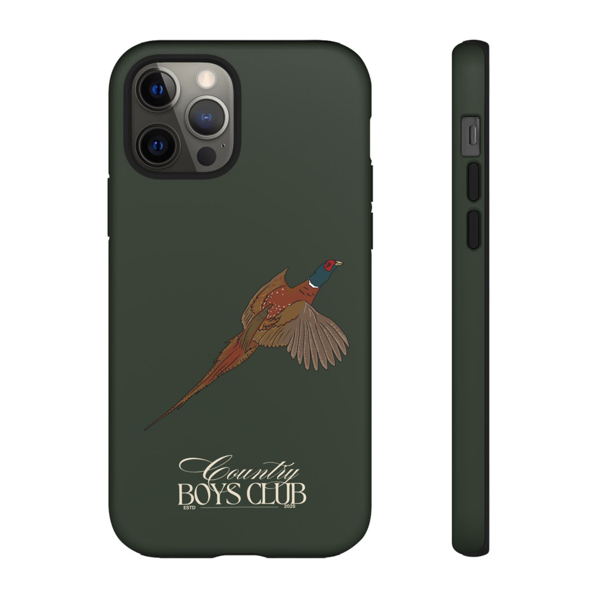 Field Green' Country Boys Club Pheasant' Case  | CGC x Country Cases