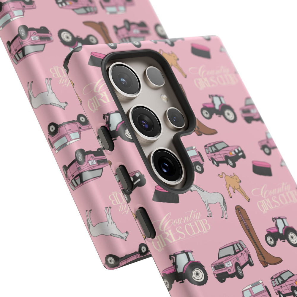 Pink Country Girls Club x Country Cases Android Phone Case