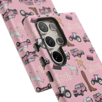 Pink Country Girls Club x Country Cases Android Phone Case