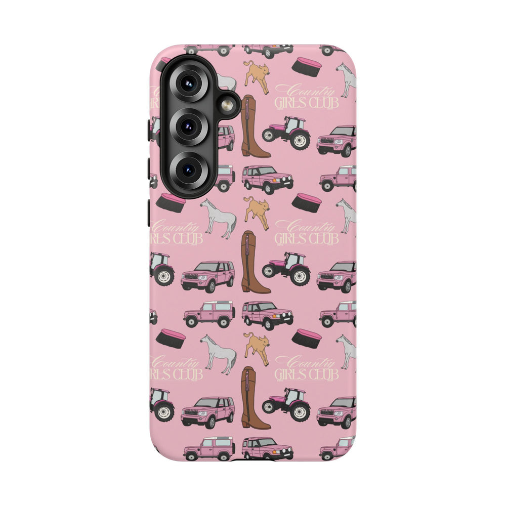 Pink Country Girls Club x Country Cases Android Phone Case