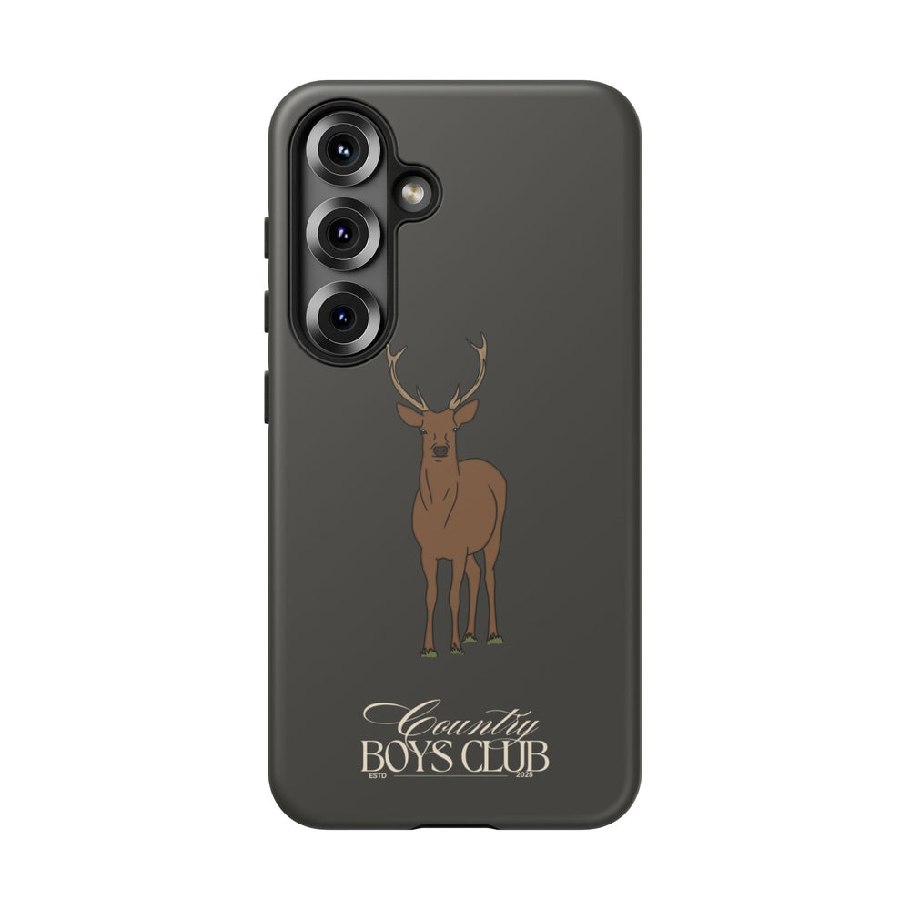 Charcoal 'Country Boys Club Stag' Case  | CGC x Country Cases