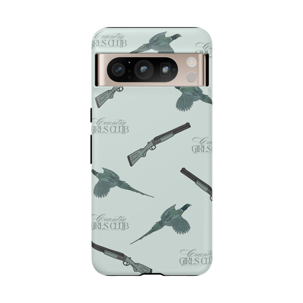 Blue 'Girls Pheasants & Shotguns' Case  | CGC x Country Cases