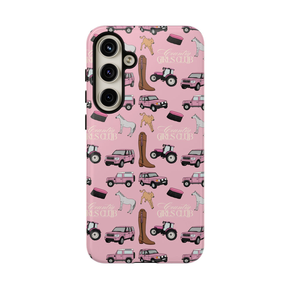 Pink Country Girls Club x Country Cases Android Phone Case