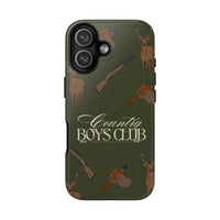 Forest Green Boys Love Guns Case  | CGC x Country Cases