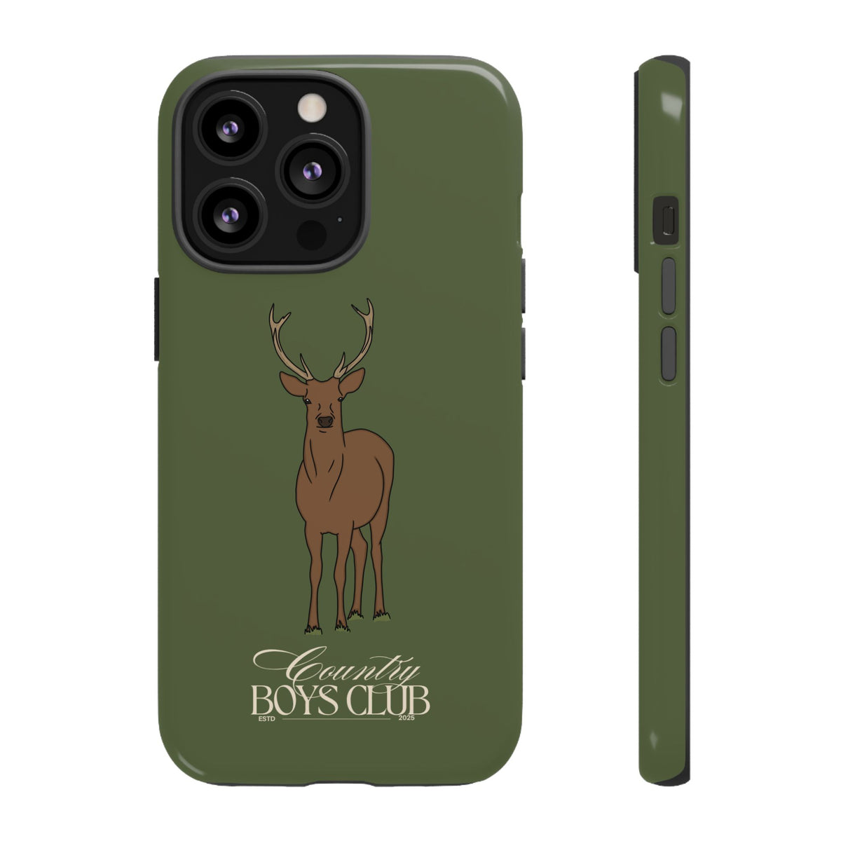 Green Country Boys Club Deer Stalking Case  | CGC x Country Cases