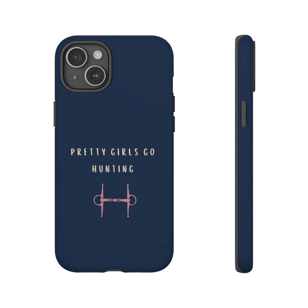 Navy & Pink 'Pretty Girls Go Hunting' (Snaffle)