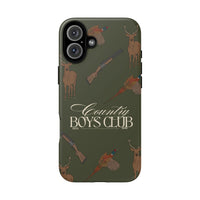 Forest Green Boys Love Guns Case  | CGC x Country Cases