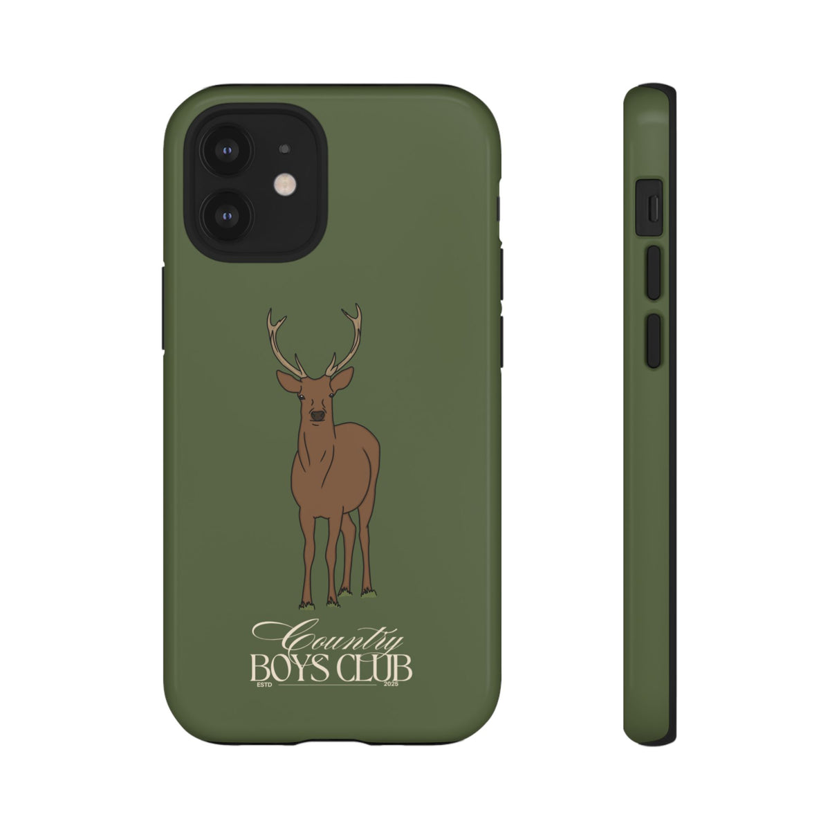 Green Country Boys Club Deer Stalking Case  | CGC x Country Cases