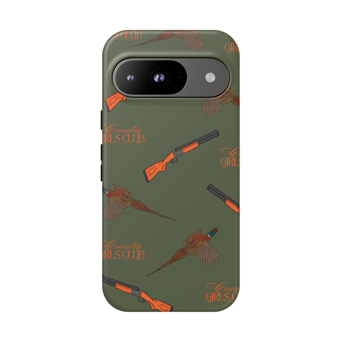 Green & Orange Beaters Case (Girls)  | CGC x Country Cases