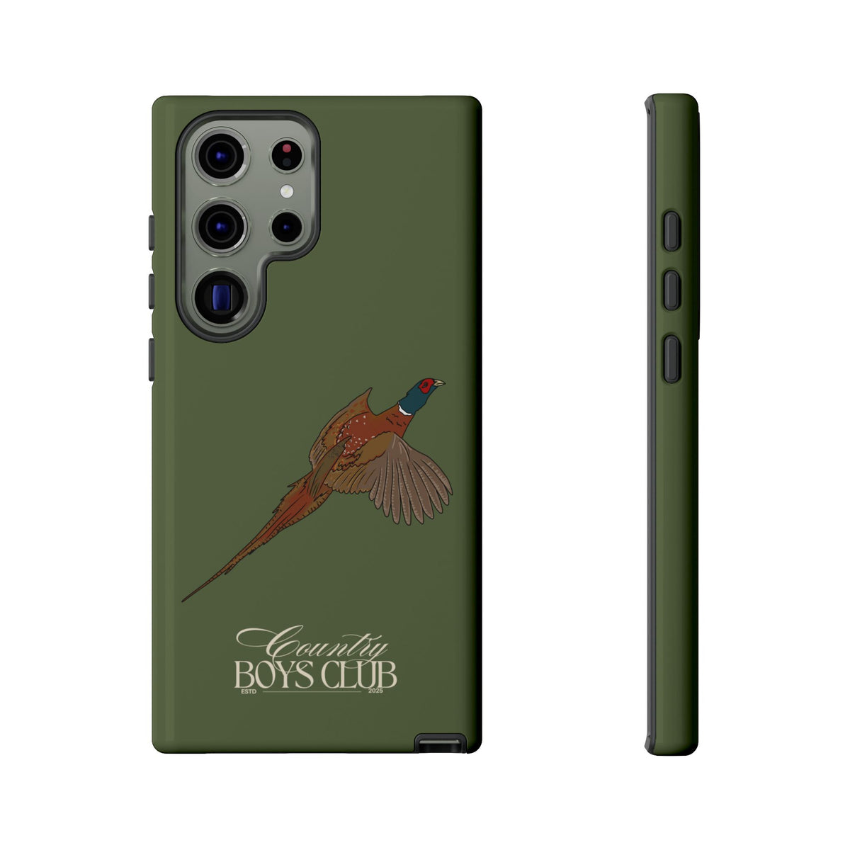 Green Country Boys Club Pheasant Case  | CGC x Country Cases