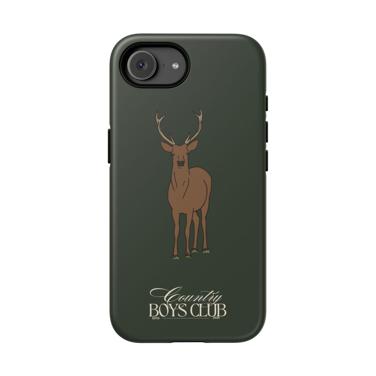 Field Green 'Country Boys Club Stag' Case  | CGC x Country Cases