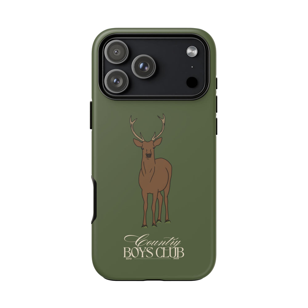 Green Country Boys Club Deer Stalking Case  | CGC x Country Cases