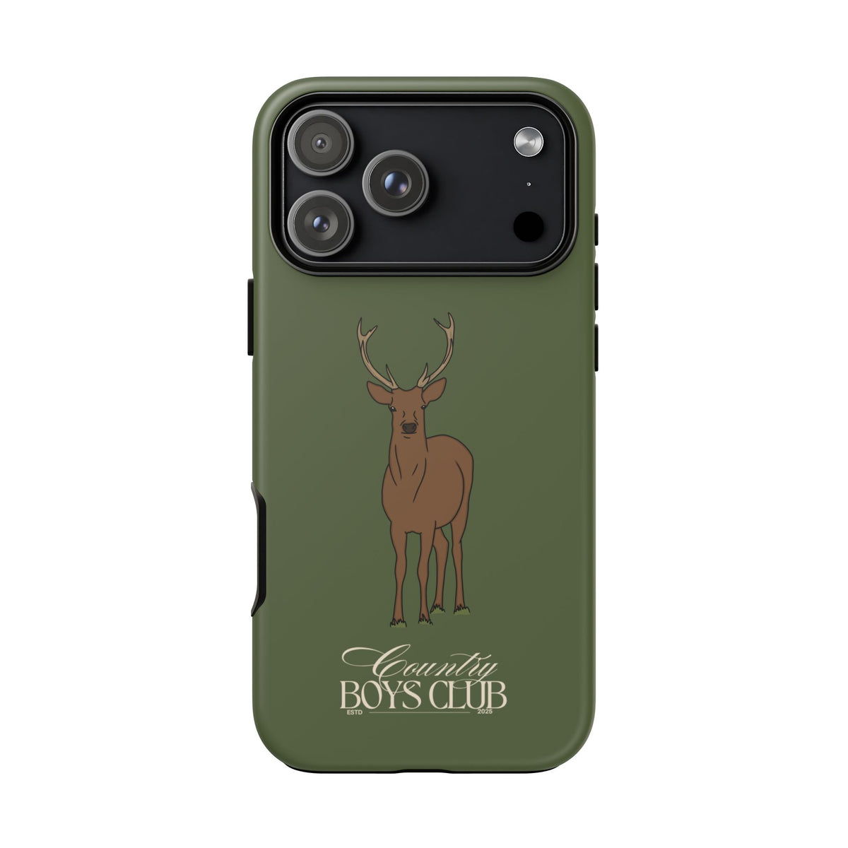 Green Country Boys Club Deer Stalking Case  | CGC x Country Cases