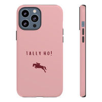 Pink & Burgundy 'Tally Ho!' (Horse) Case