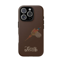 Chestnut Brown 'Country Boys Club Pheasant' Case  | CBC x Country Cases