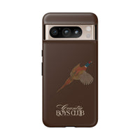 Chestnut Brown 'Country Boys Club Pheasant' Case  | CBC x Country Cases