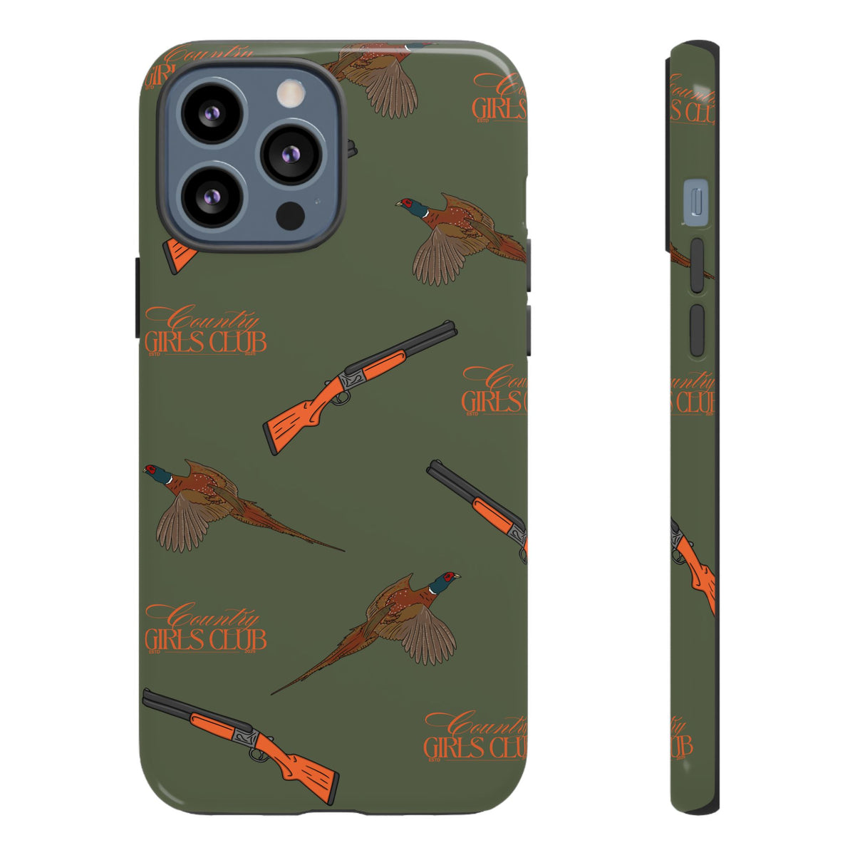 Green & Orange Beaters Case (Girls)  | CGC x Country Cases