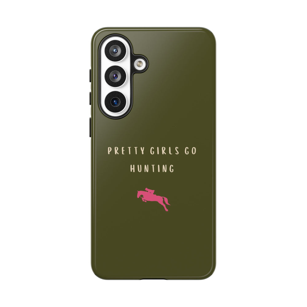 Green & Pink 'Pretty Girls Go Hunting' (Horse)
