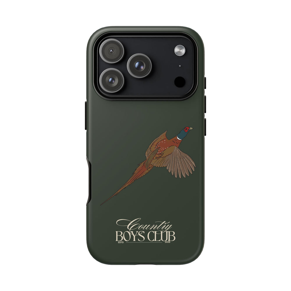 Field Green' Country Boys Club Pheasant' Case  | CGC x Country Cases