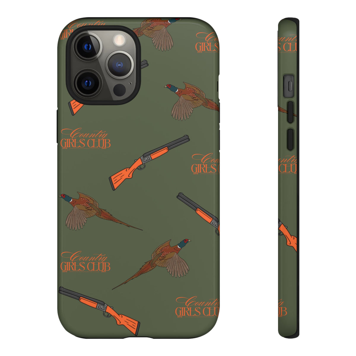 Green & Orange Beaters Case (Girls)  | CGC x Country Cases