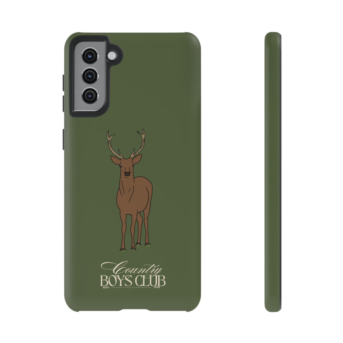 Green Country Boys Club Deer Stalking Case  | CGC x Country Cases