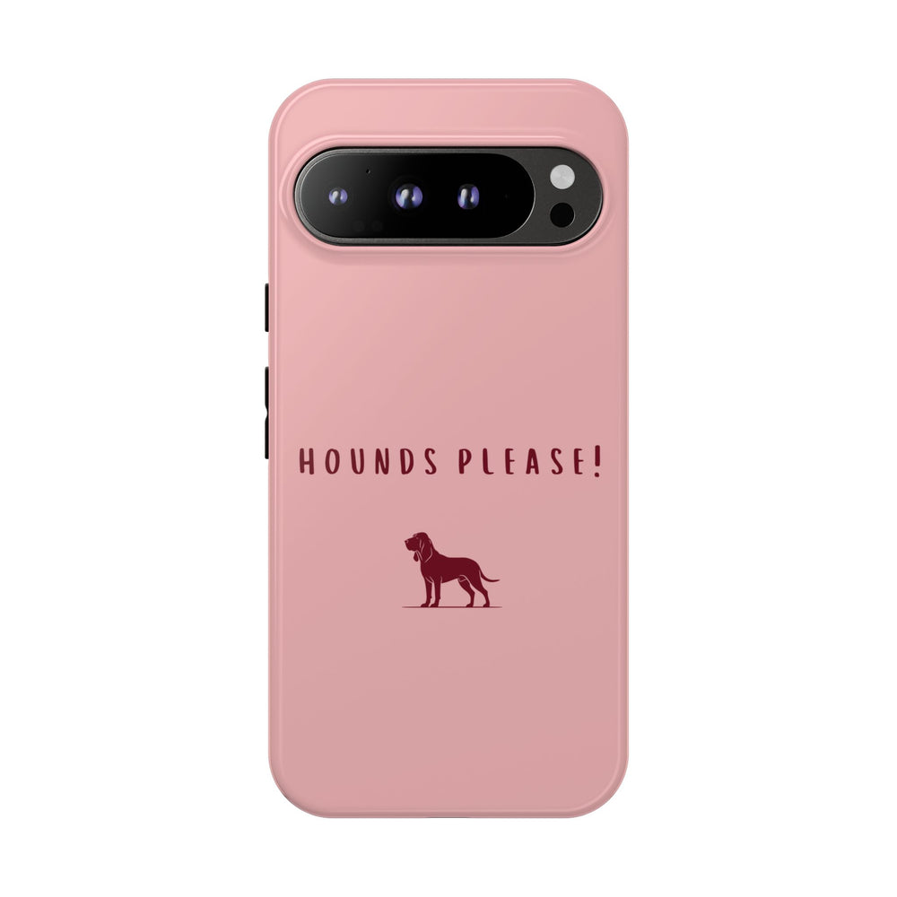 Pink & Burgundy 'Hounds Please' Case