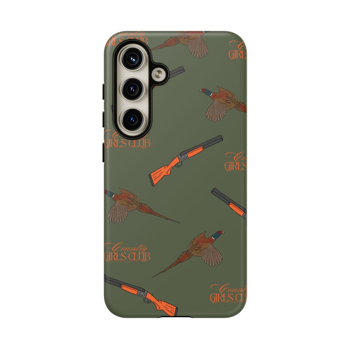 Green & Orange Beaters Case (Girls)  | CGC x Country Cases