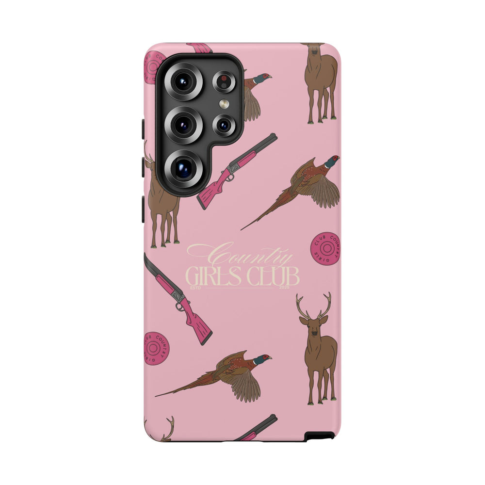 Pale Pink Girls Love Guns Case  | CGC x Country Cases