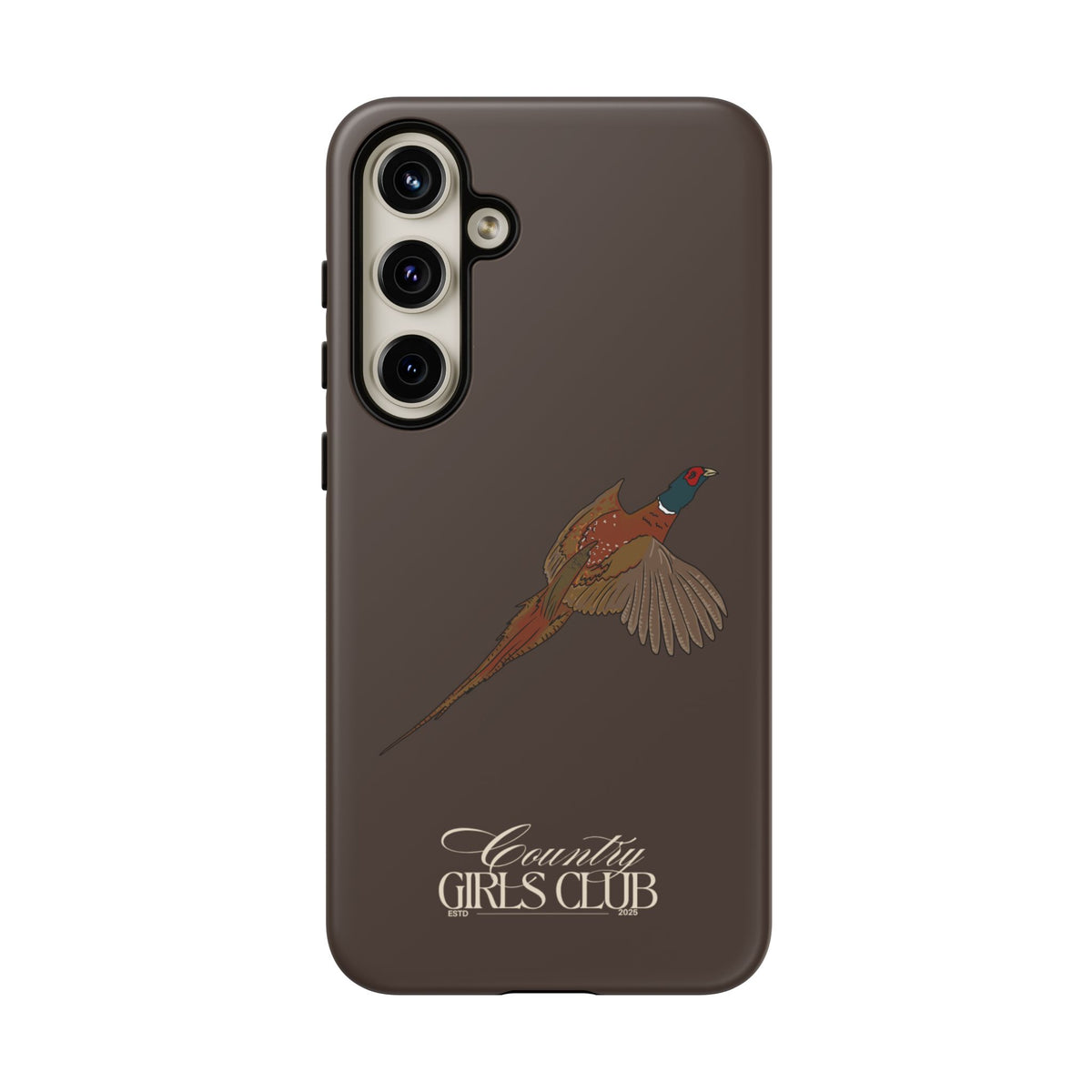 Espresso 'Girls Pheasant' Case  | CGC x Country Cases