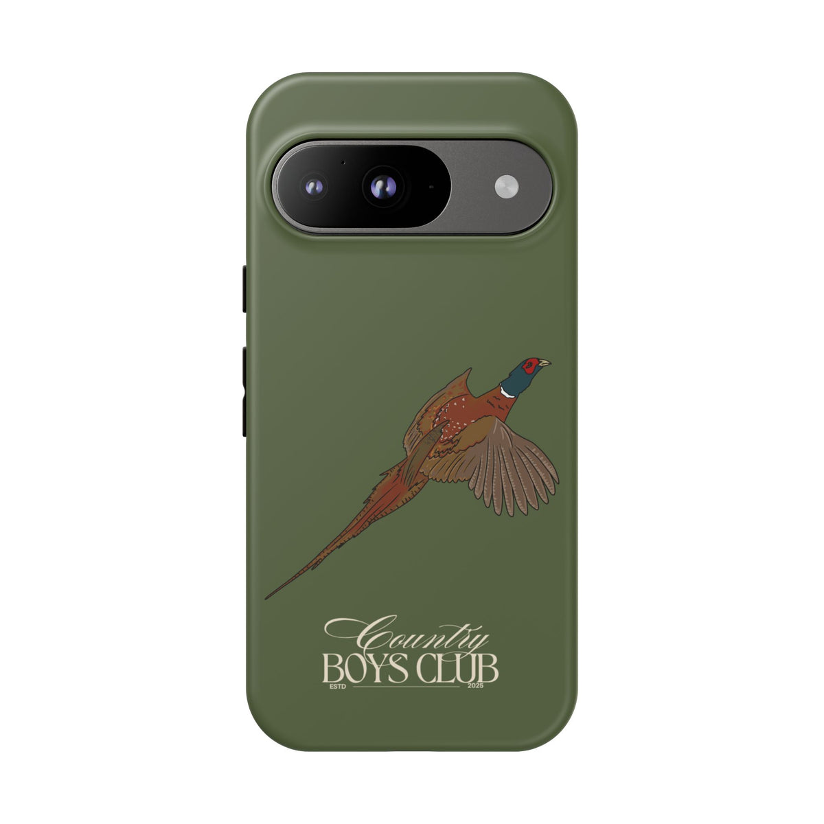 Green Country Boys Club Pheasant Case  | CGC x Country Cases