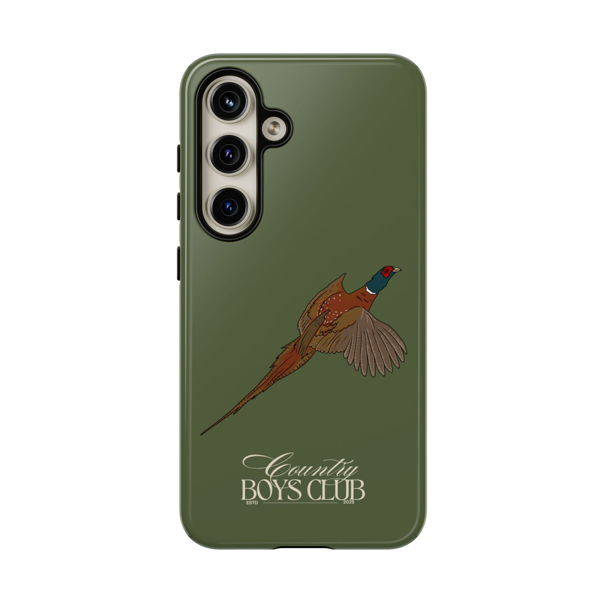 Green Country Boys Club Pheasant Case  | CGC x Country Cases