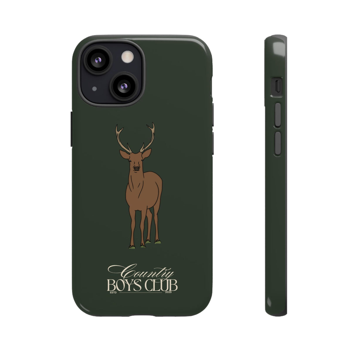 Field Green 'Country Boys Club Stag' Case  | CGC x Country Cases