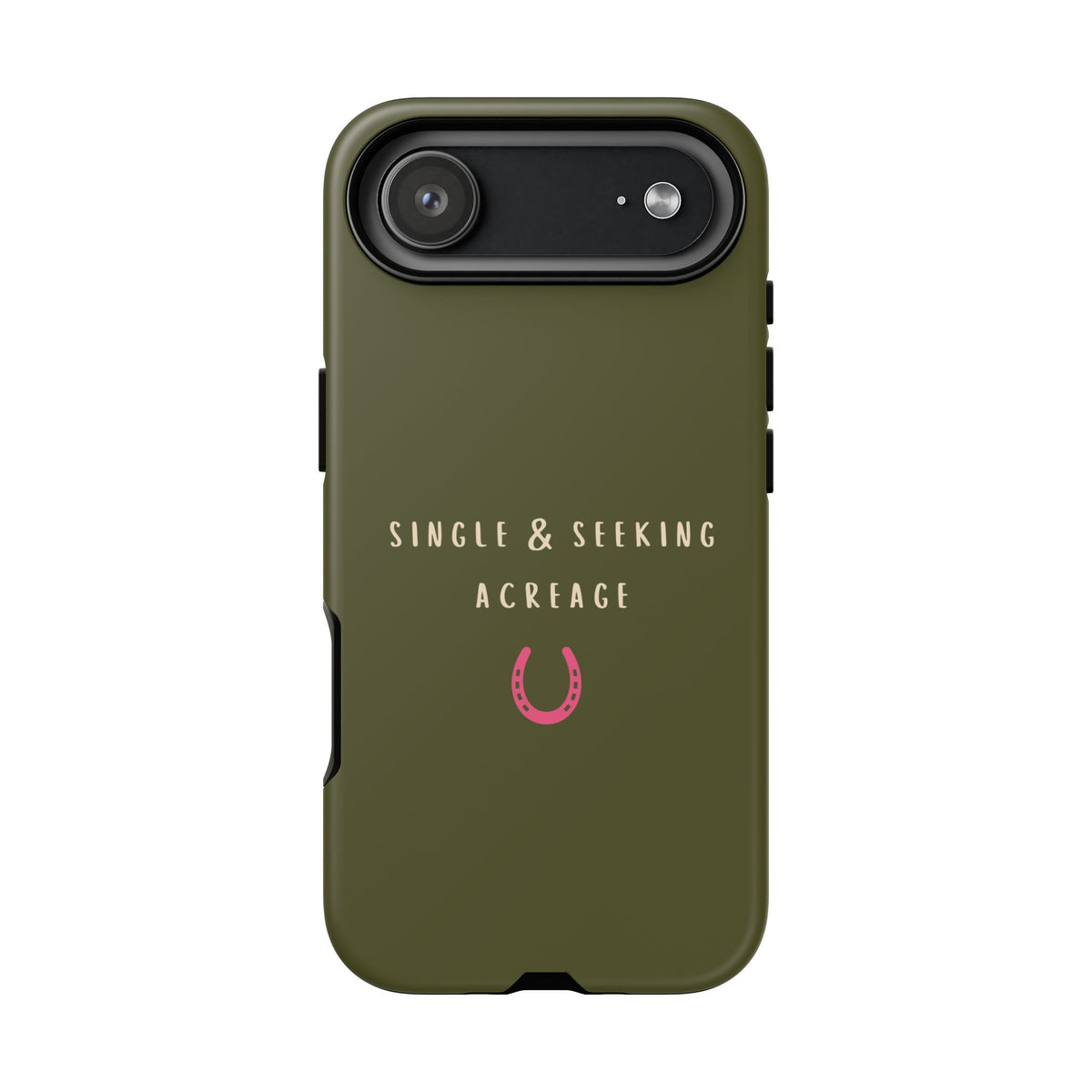 Green & Pink Single & Seeking Acreage Case