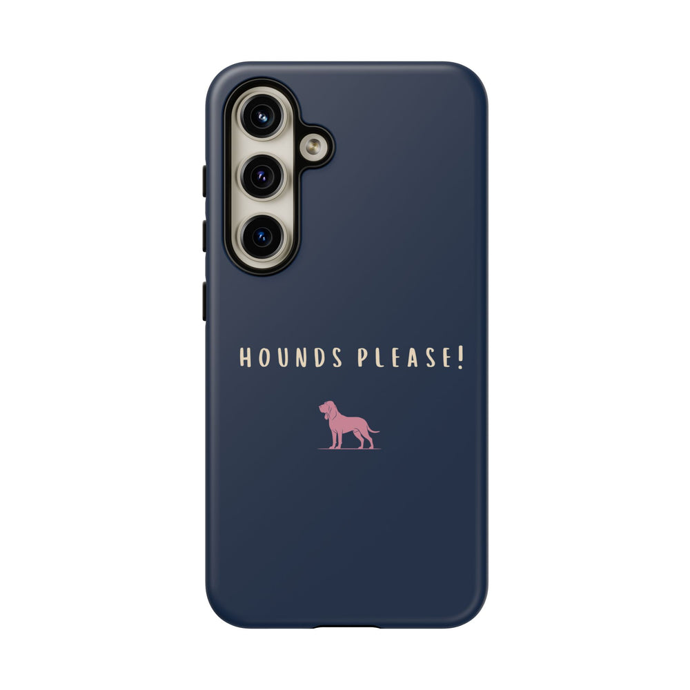 Navy & Pink 'Hounds Please' Case
