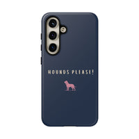 Navy & Pink 'Hounds Please' Case