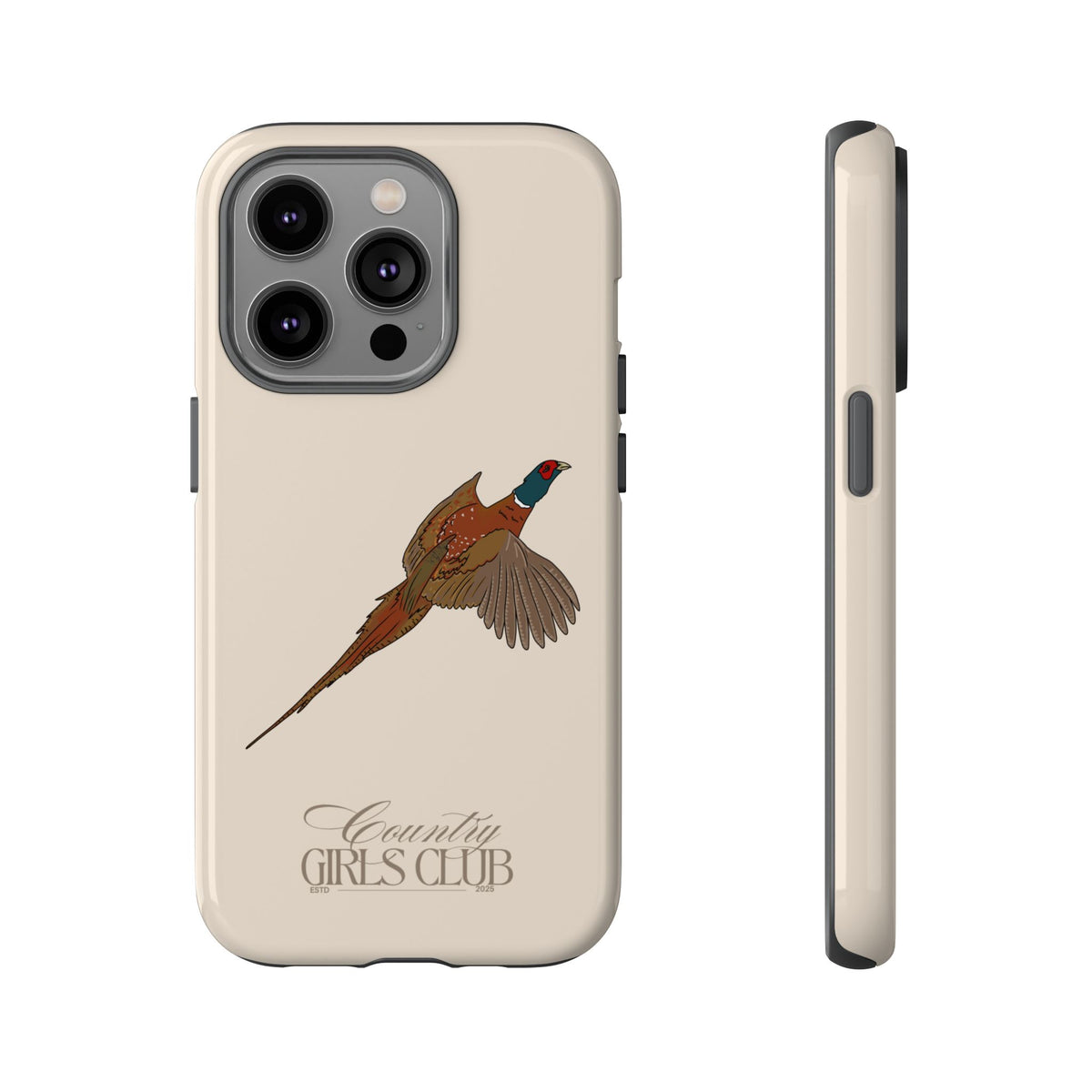 Beige 'Girls Pheasant' Case  | CGC x Country Cases