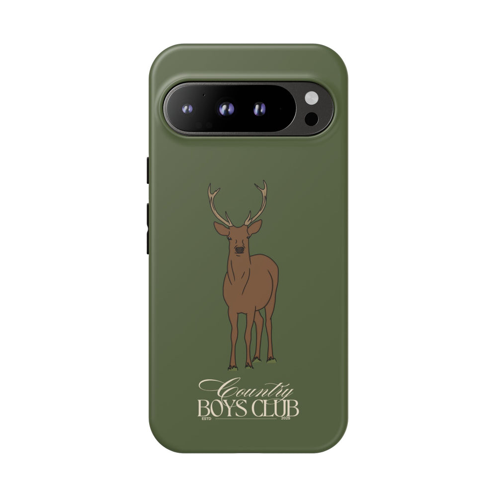 Green Country Boys Club Deer Stalking Case  | CGC x Country Cases