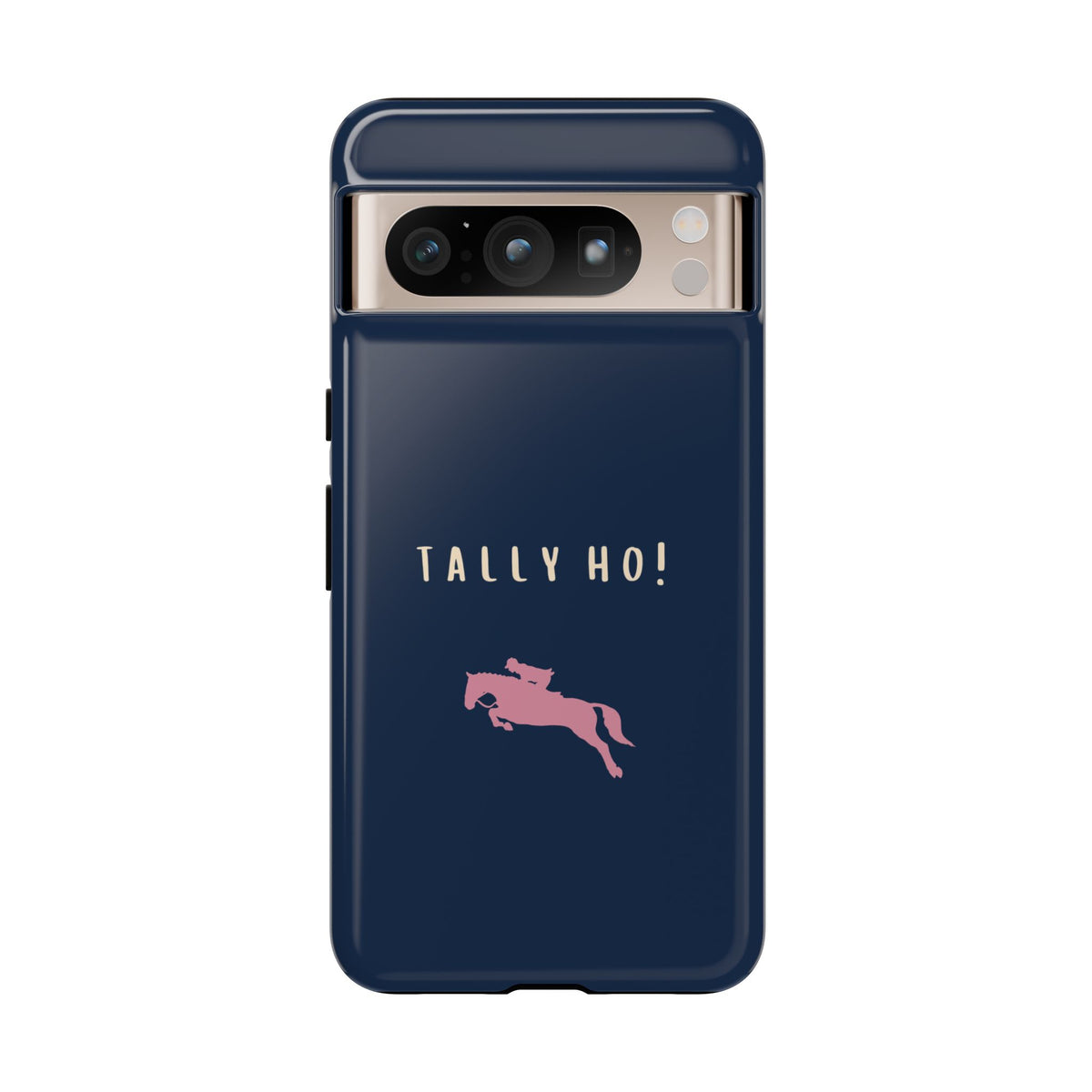 Navy & Pink 'Tally Ho!' (Horse)